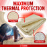 JJ CARE Welding Blanket - 850GSM 6ft x 6ft Heavy Duty Welding Blankets Fireproof with Brass Grommets, Fiberglass Welding Curtain, Fire Retardant Welders Blanket, Welding Shield